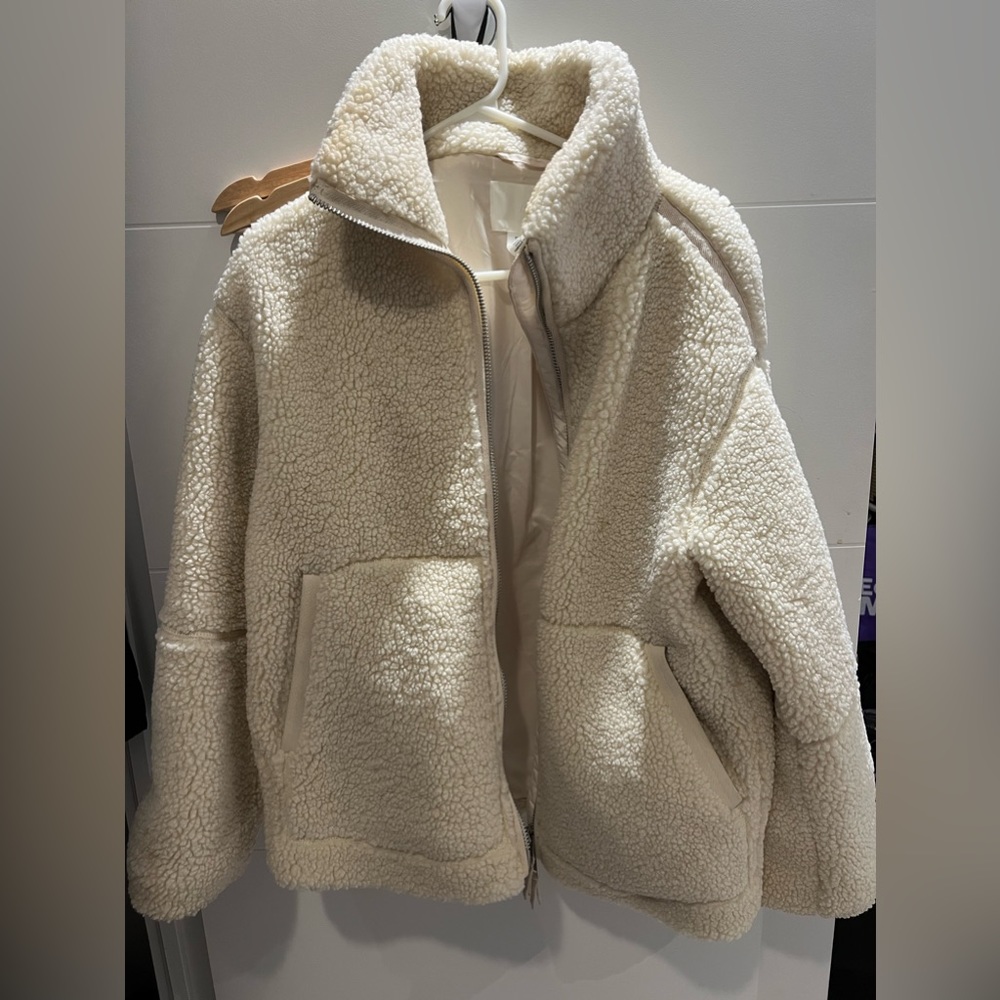H&M Teddy coat